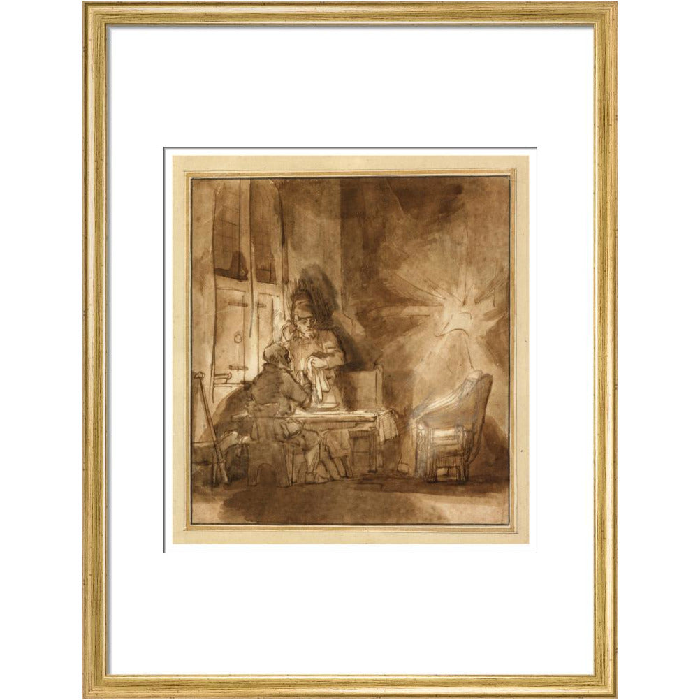 The Supper at Emmaus - Art print