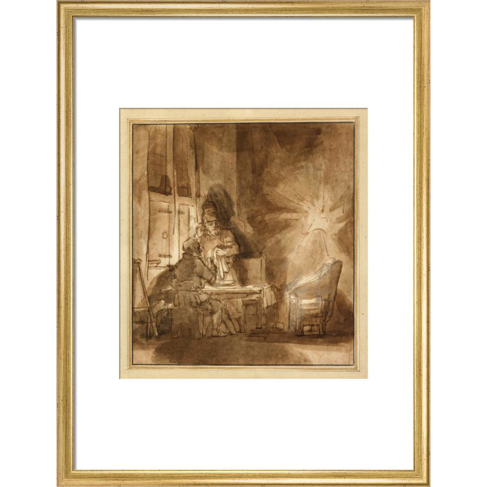 The Supper at Emmaus - Art print