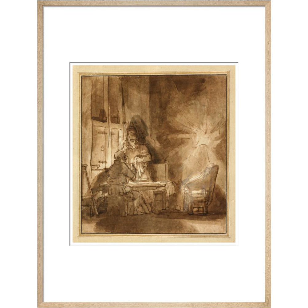 The Supper at Emmaus - Art print