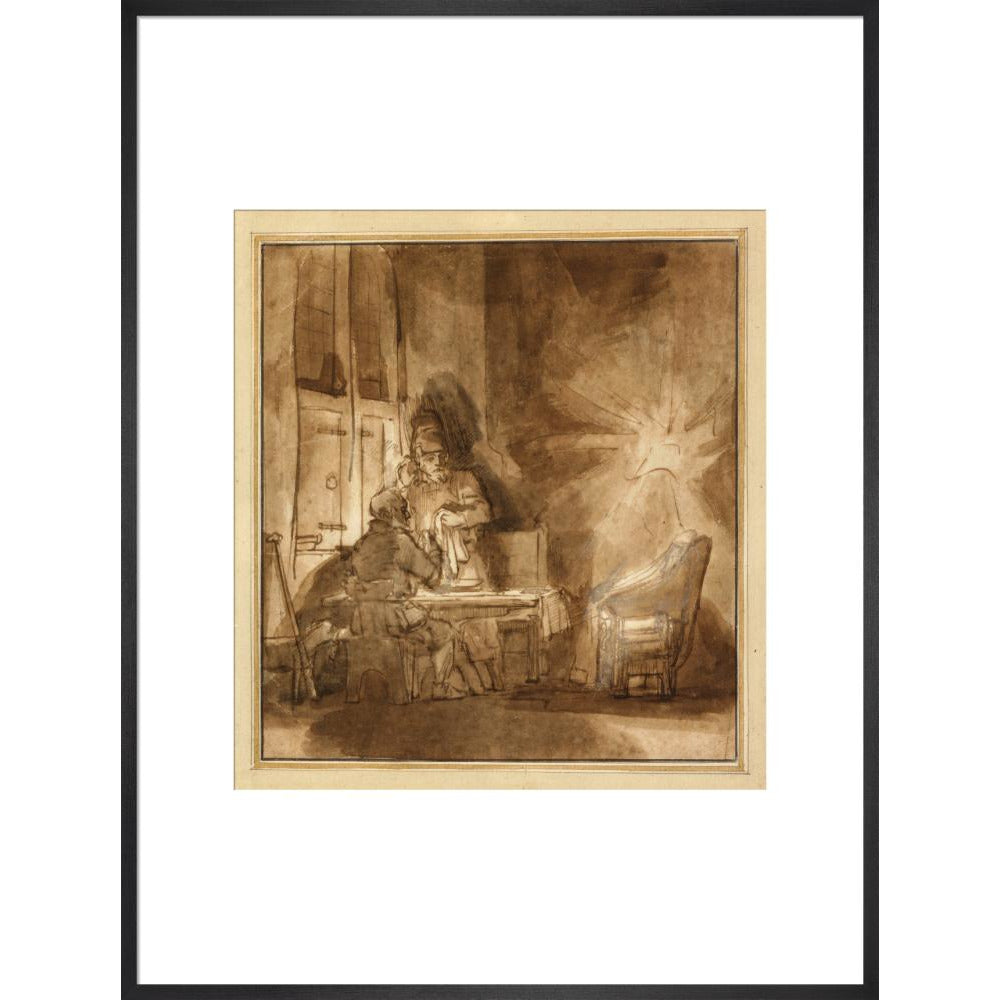 The Supper at Emmaus - Art print