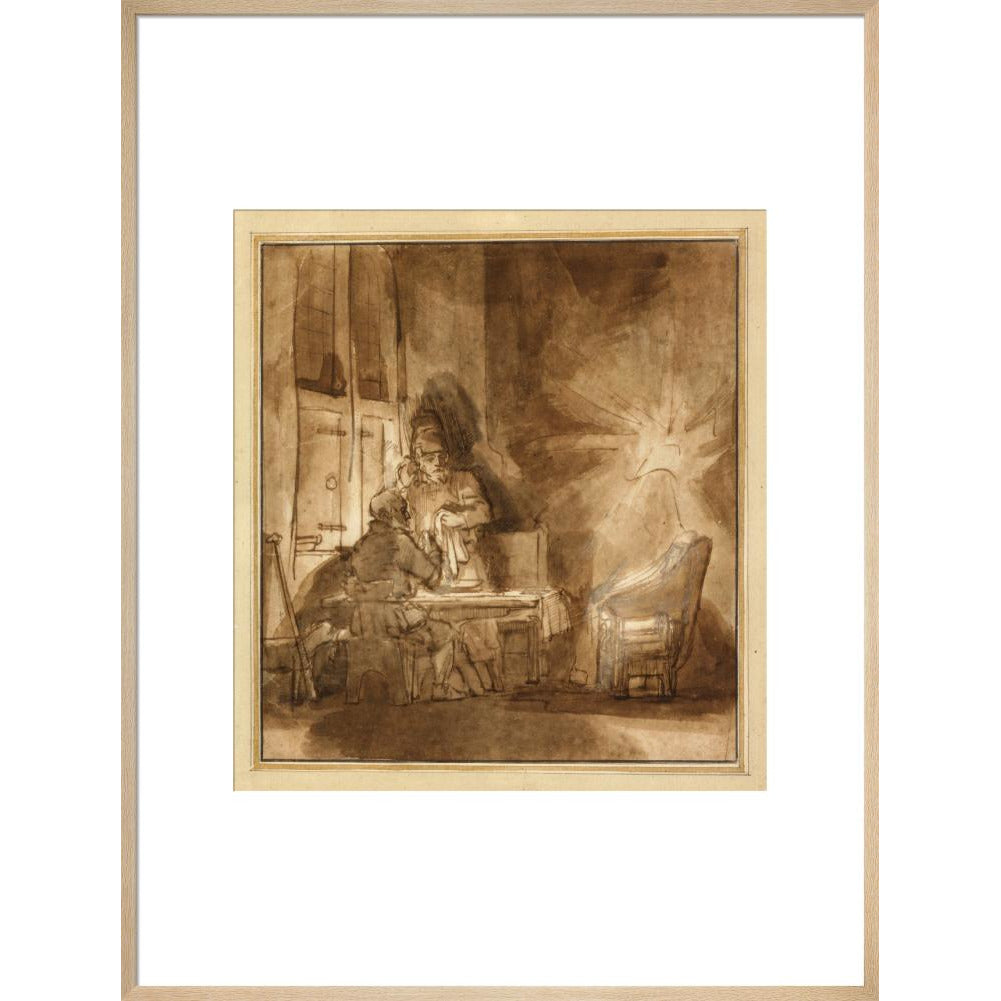 The Supper at Emmaus - Art print