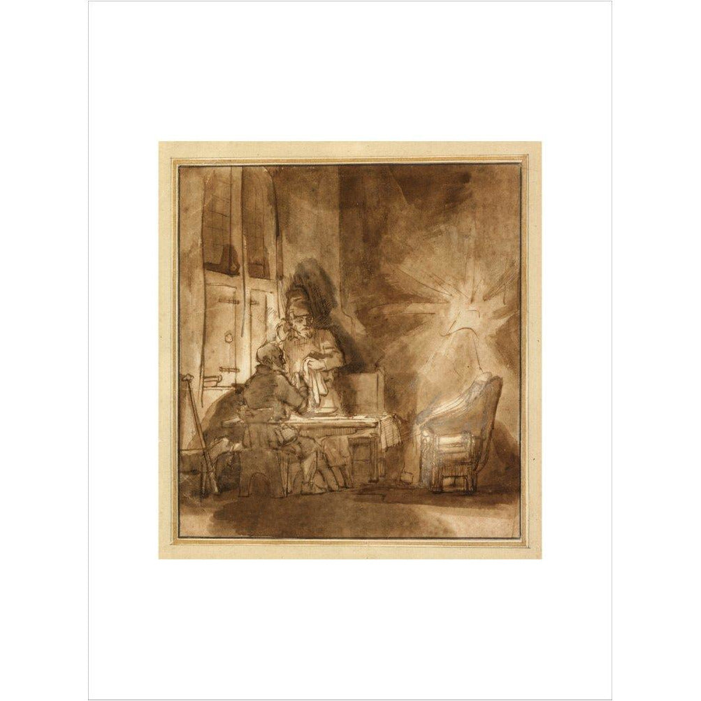 The Supper at Emmaus - Art print