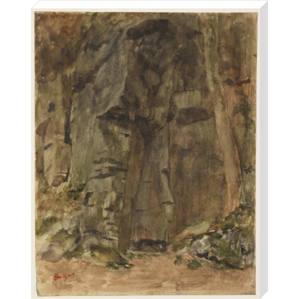 Rocks at Bagnoles-De-L'Orne - Art print