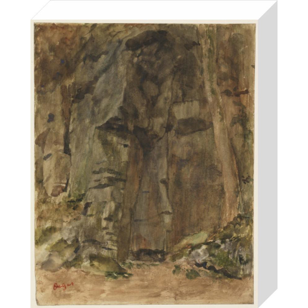 Rocks at Bagnoles-De-L'Orne - Art print