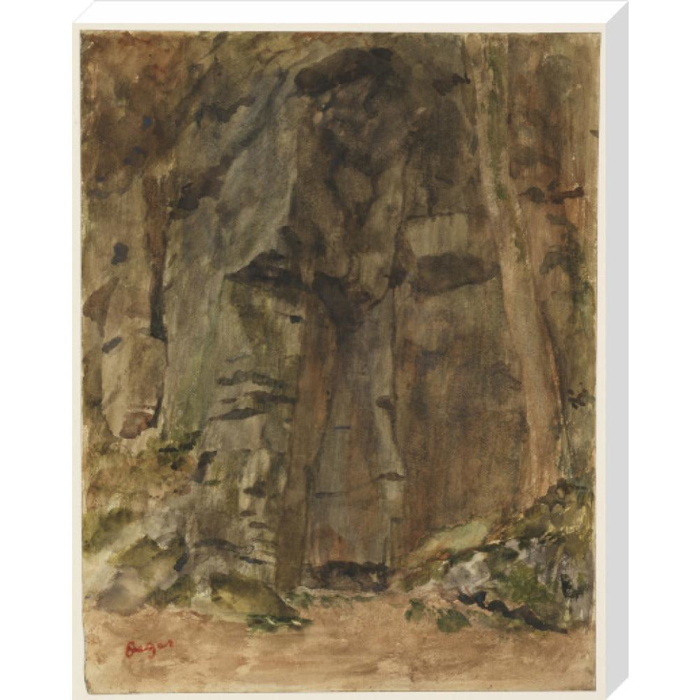 Rocks at Bagnoles-De-L'Orne - Art print