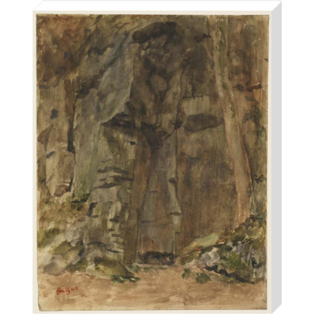 Rocks at Bagnoles-De-L'Orne - Art print
