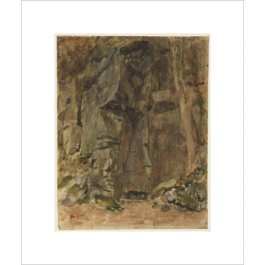 Rocks at Bagnoles-De-L'Orne - Art print
