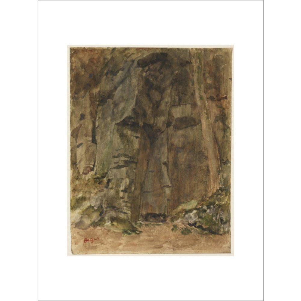 Rocks at Bagnoles-De-L'Orne - Art print