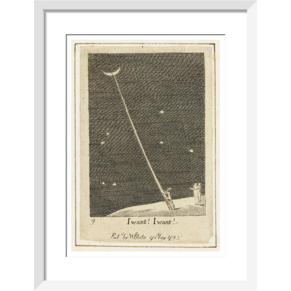 I want! I want! - Art print