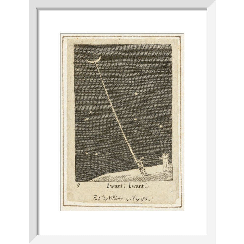 I want! I want! - Art print