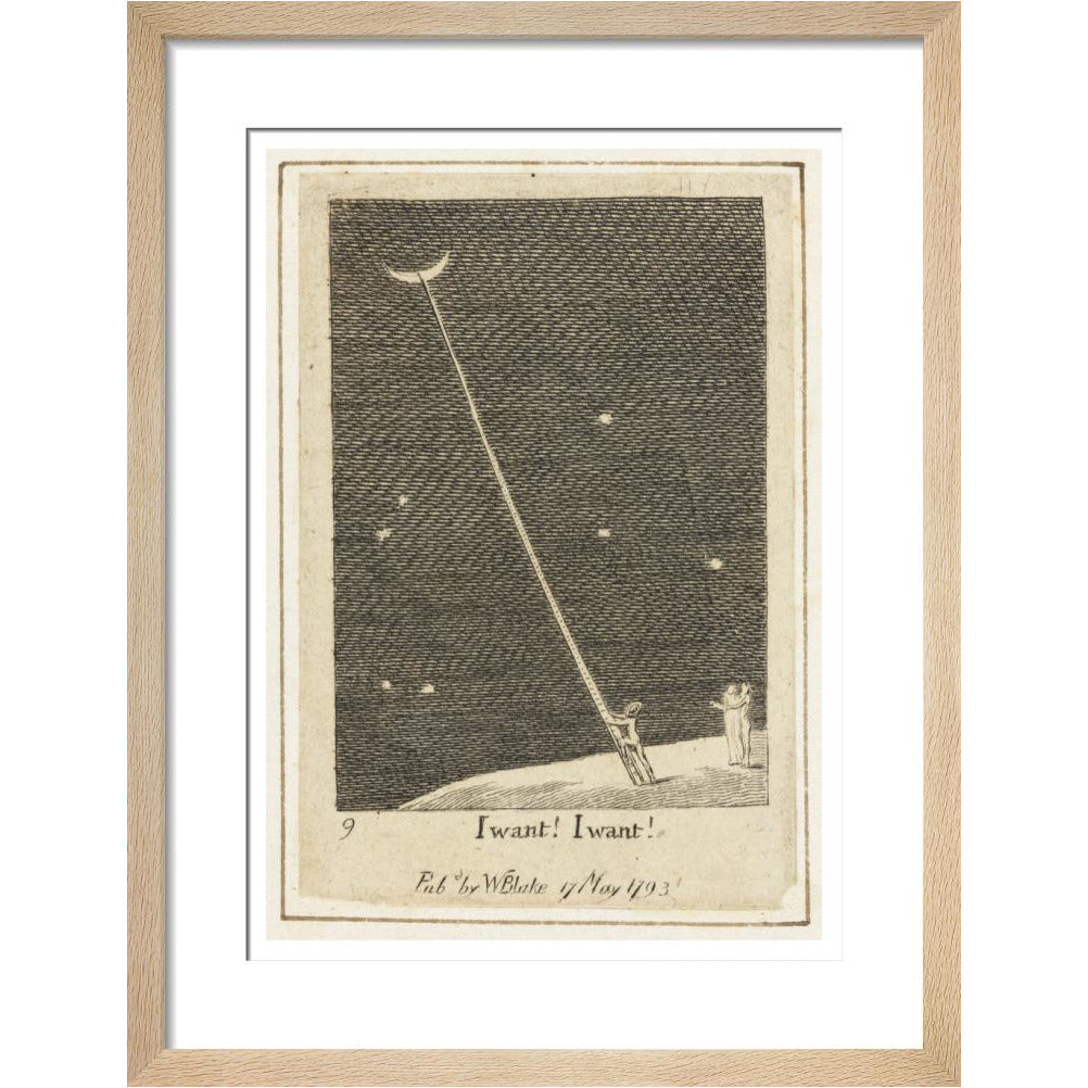 I want! I want! - Art print