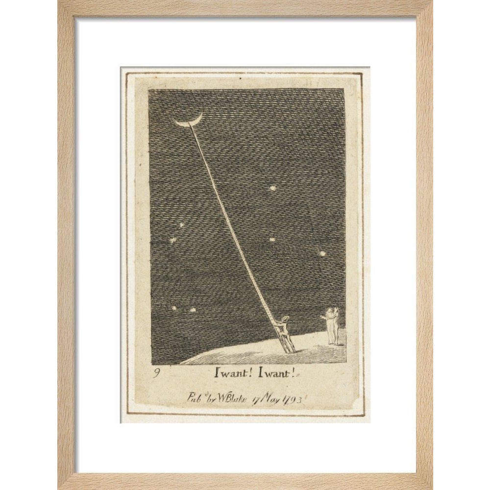 I want! I want! - Art print