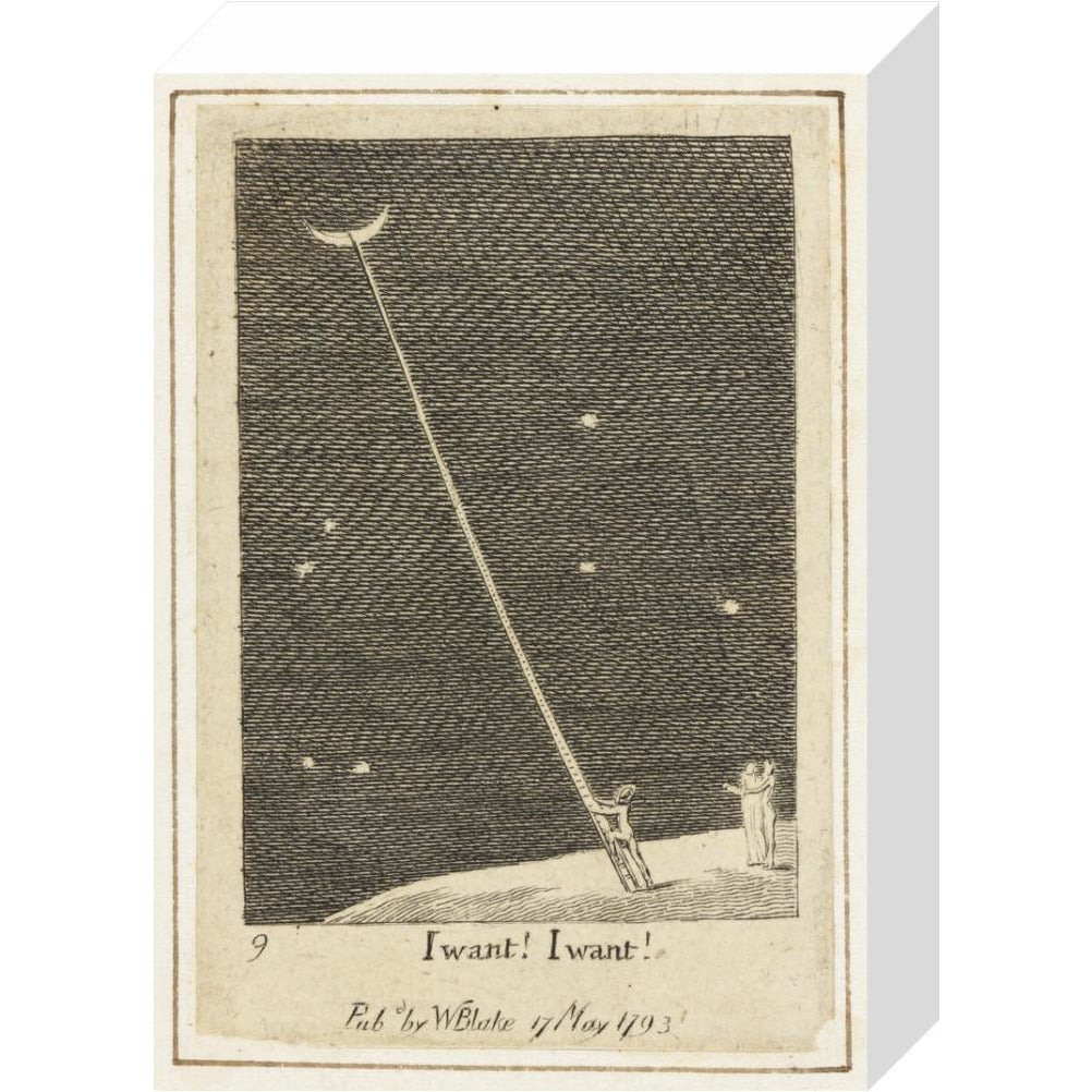 I want! I want! - Art print