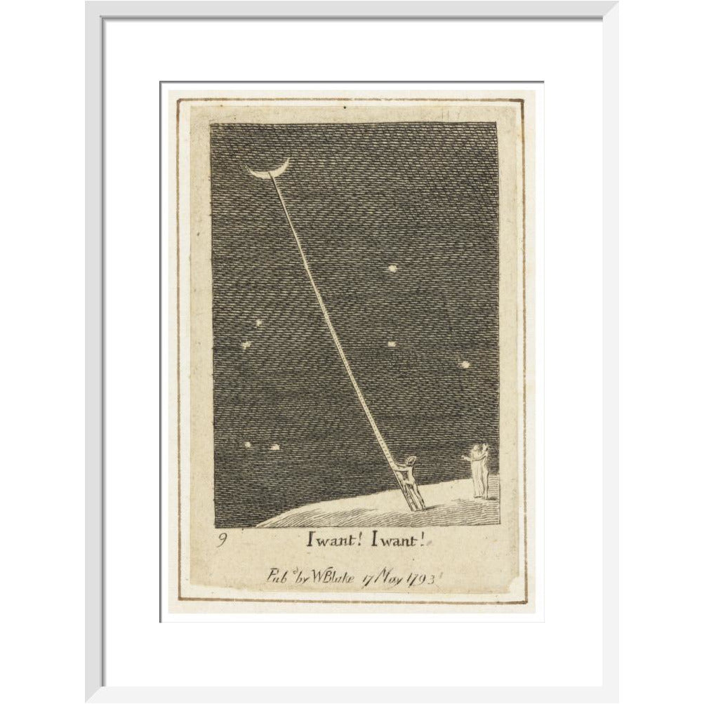 I want! I want! - Art print