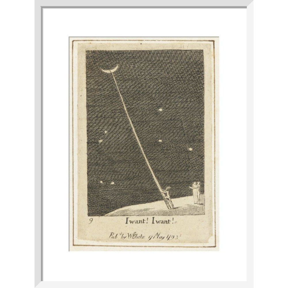 I want! I want! - Art print