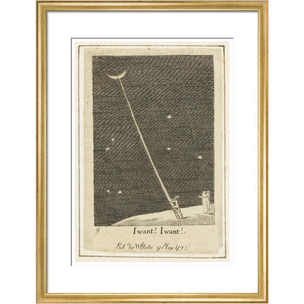 I want! I want! - Art print