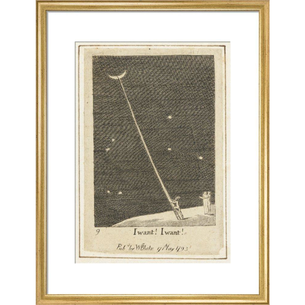 I want! I want! - Art print