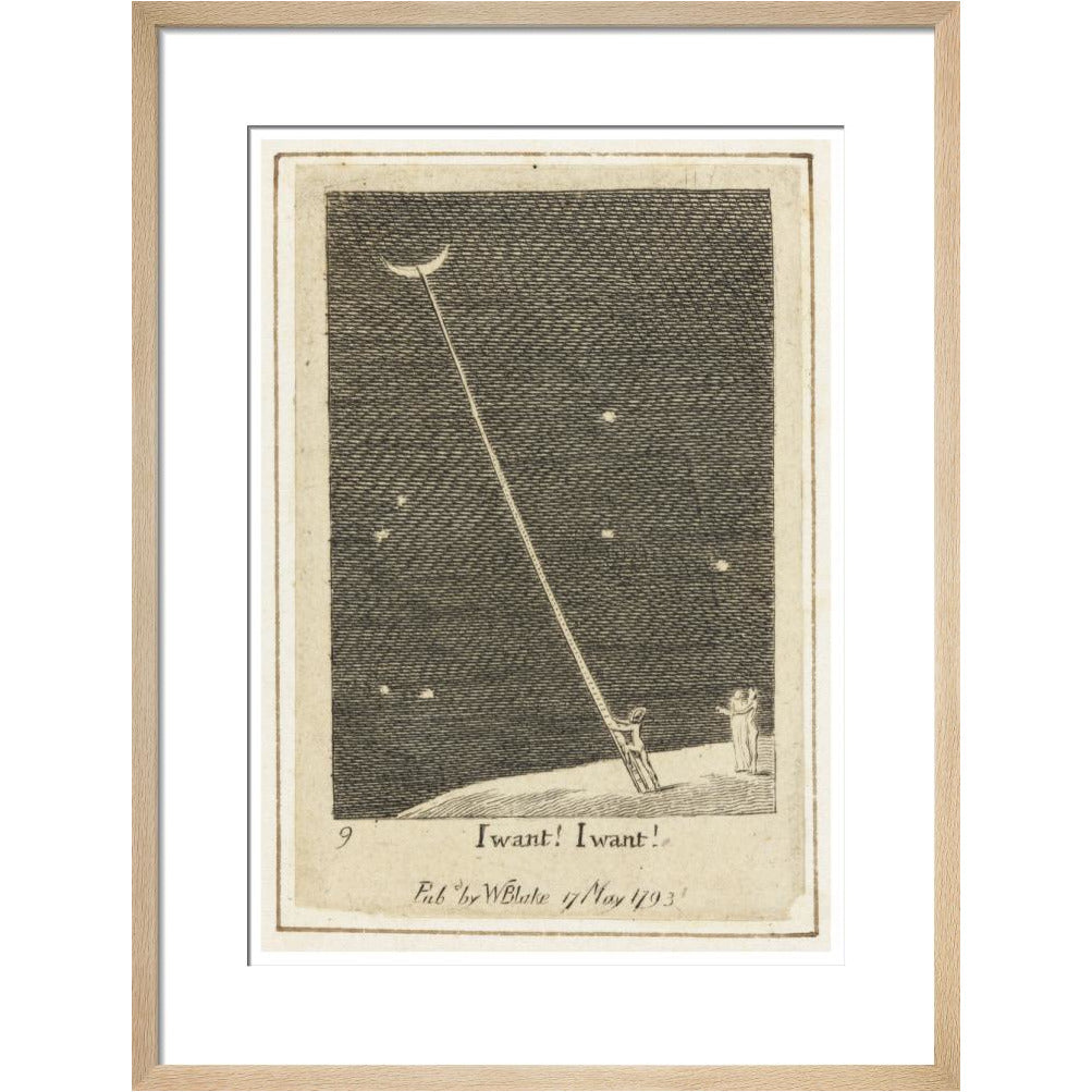 I want! I want! - Art print