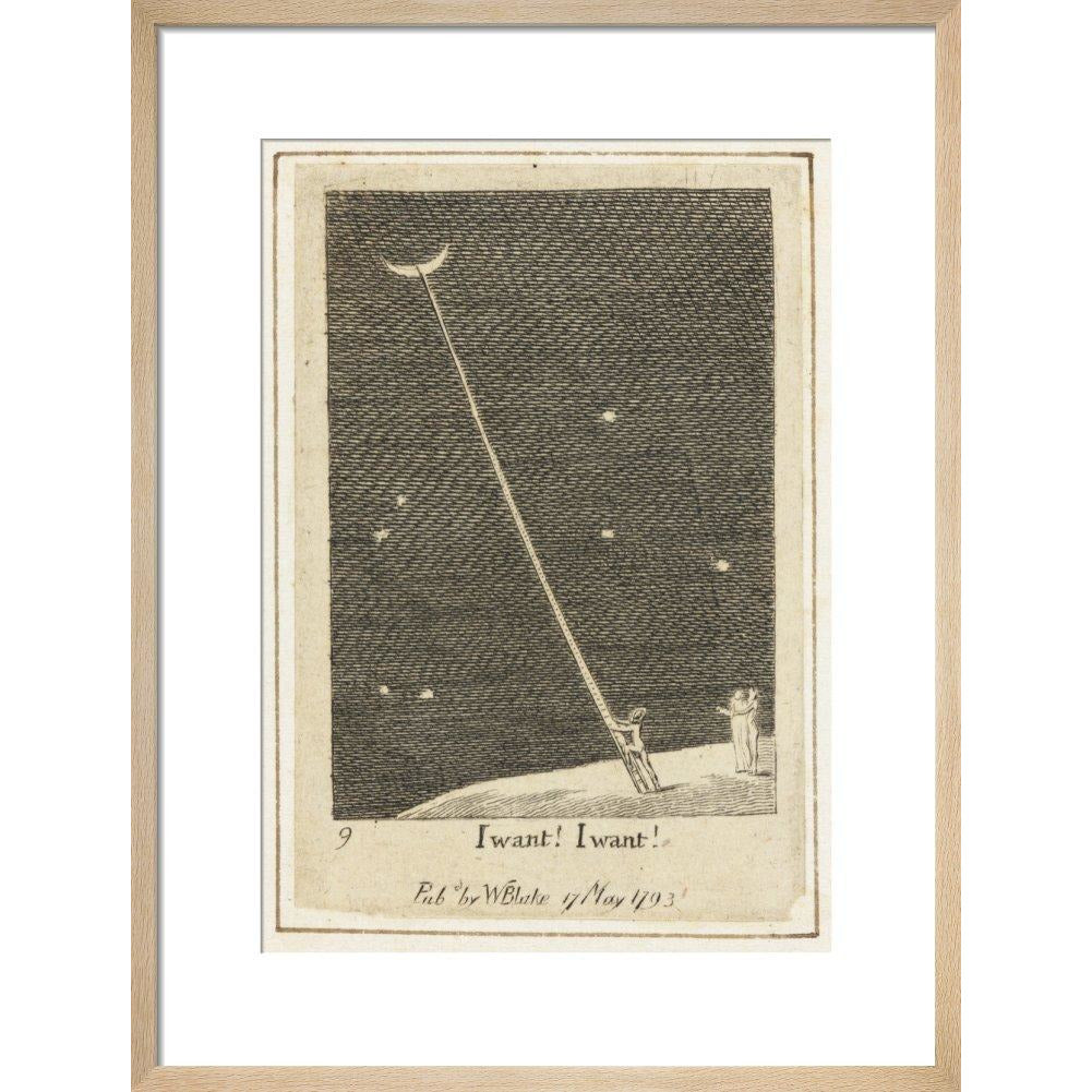 I want! I want! - Art print