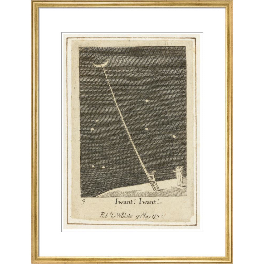 I want! I want! - Art print