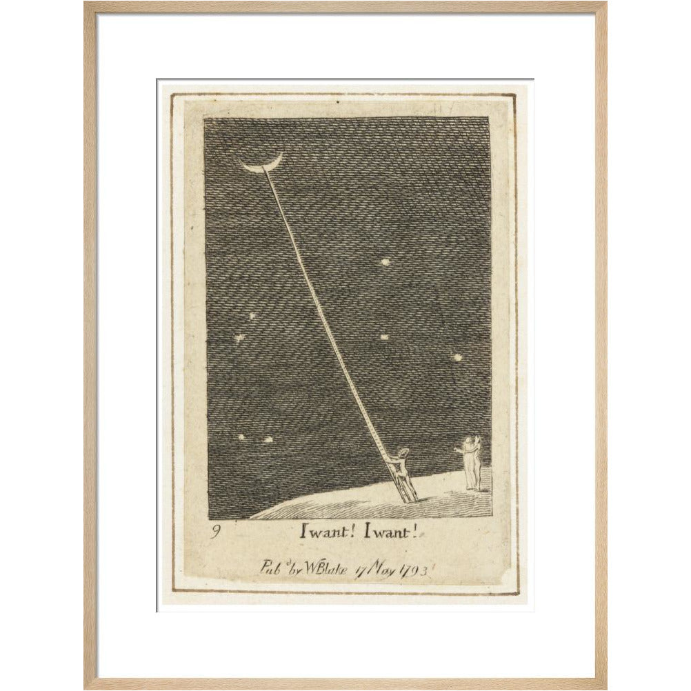 I want! I want! - Art print