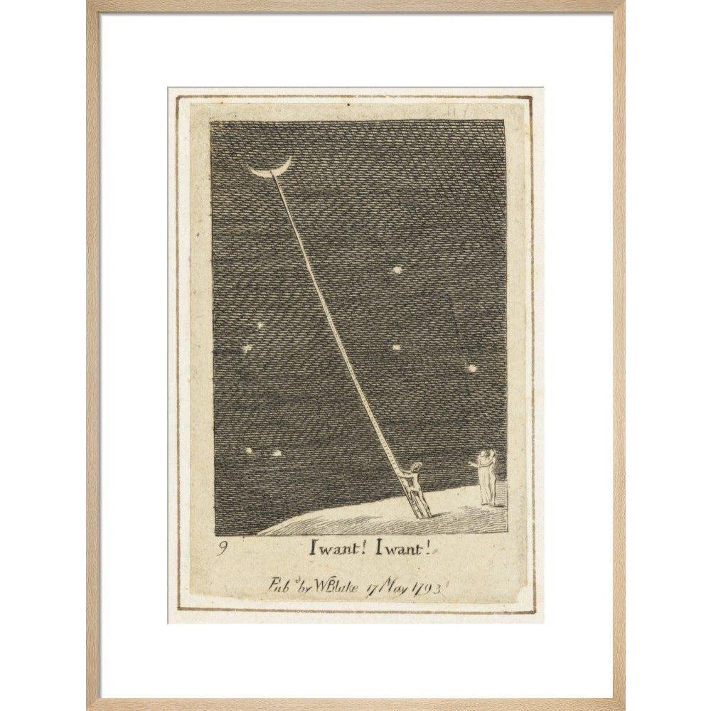 I want! I want! - Art print