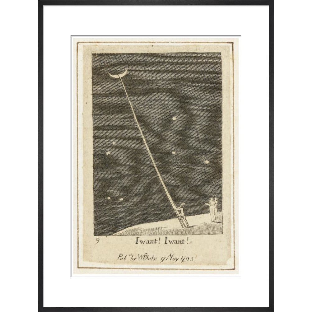 I want! I want! - Art print