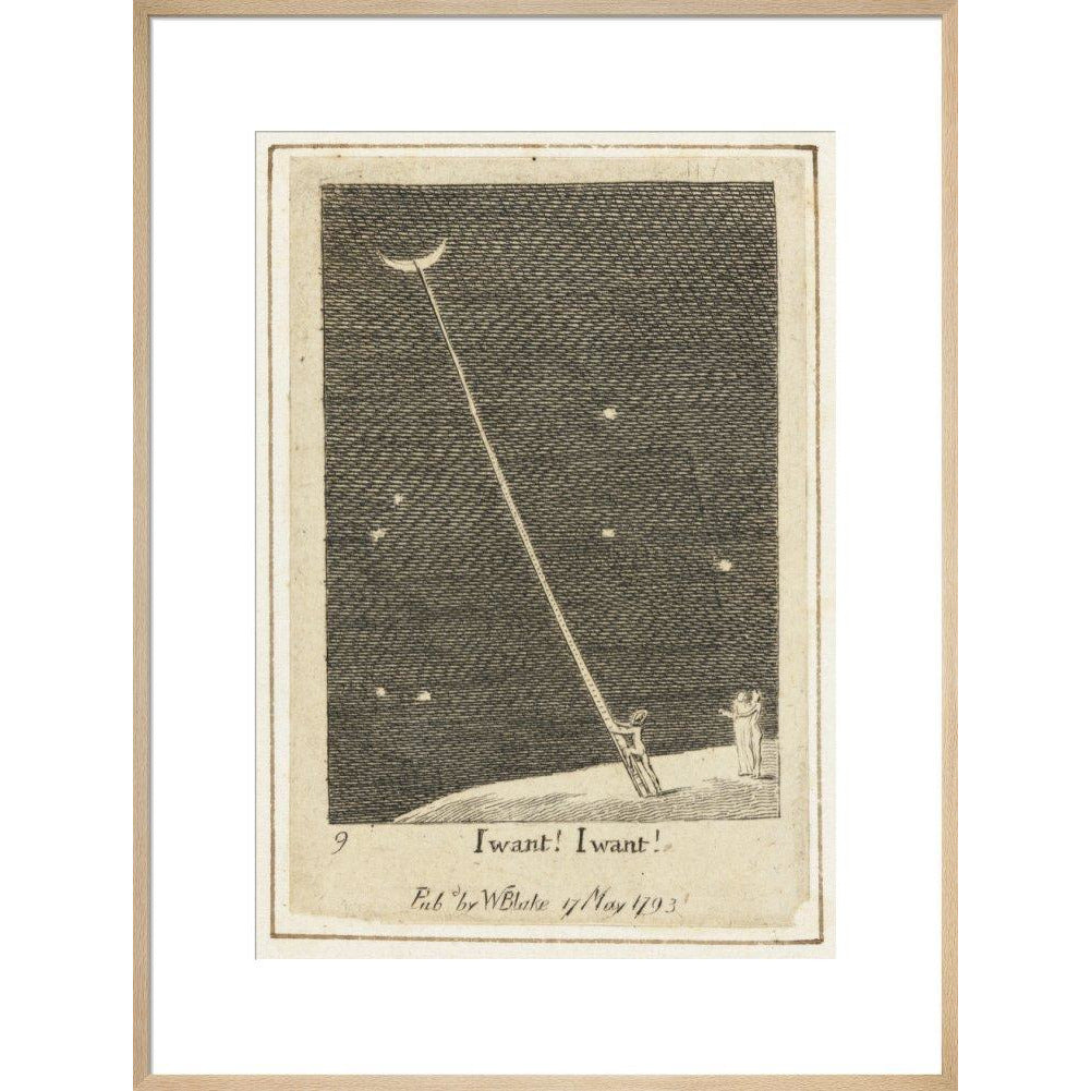 I want! I want! - Art print