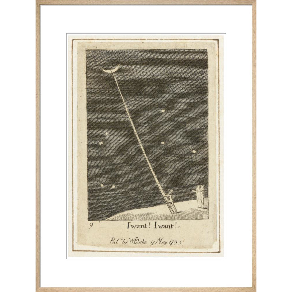 I want! I want! - Art print