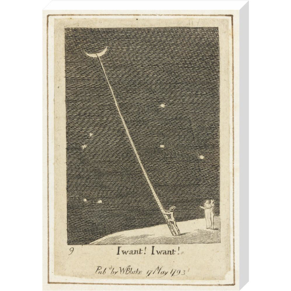 I want! I want! - Art print