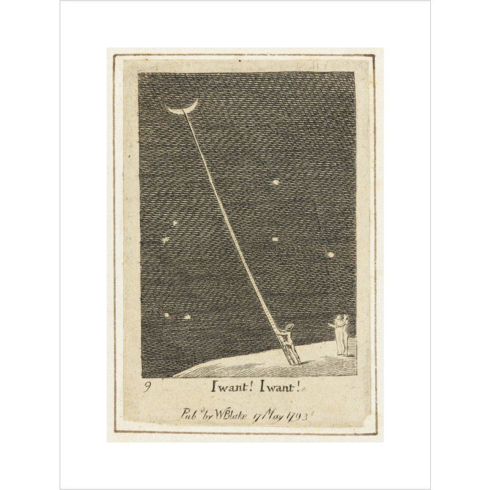 I want! I want! - Art print