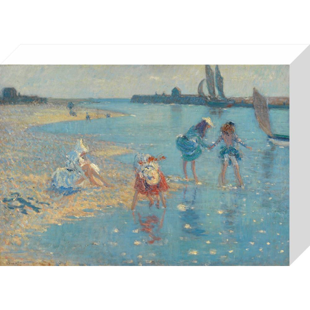 Children Paddling, Walberswick - Art print