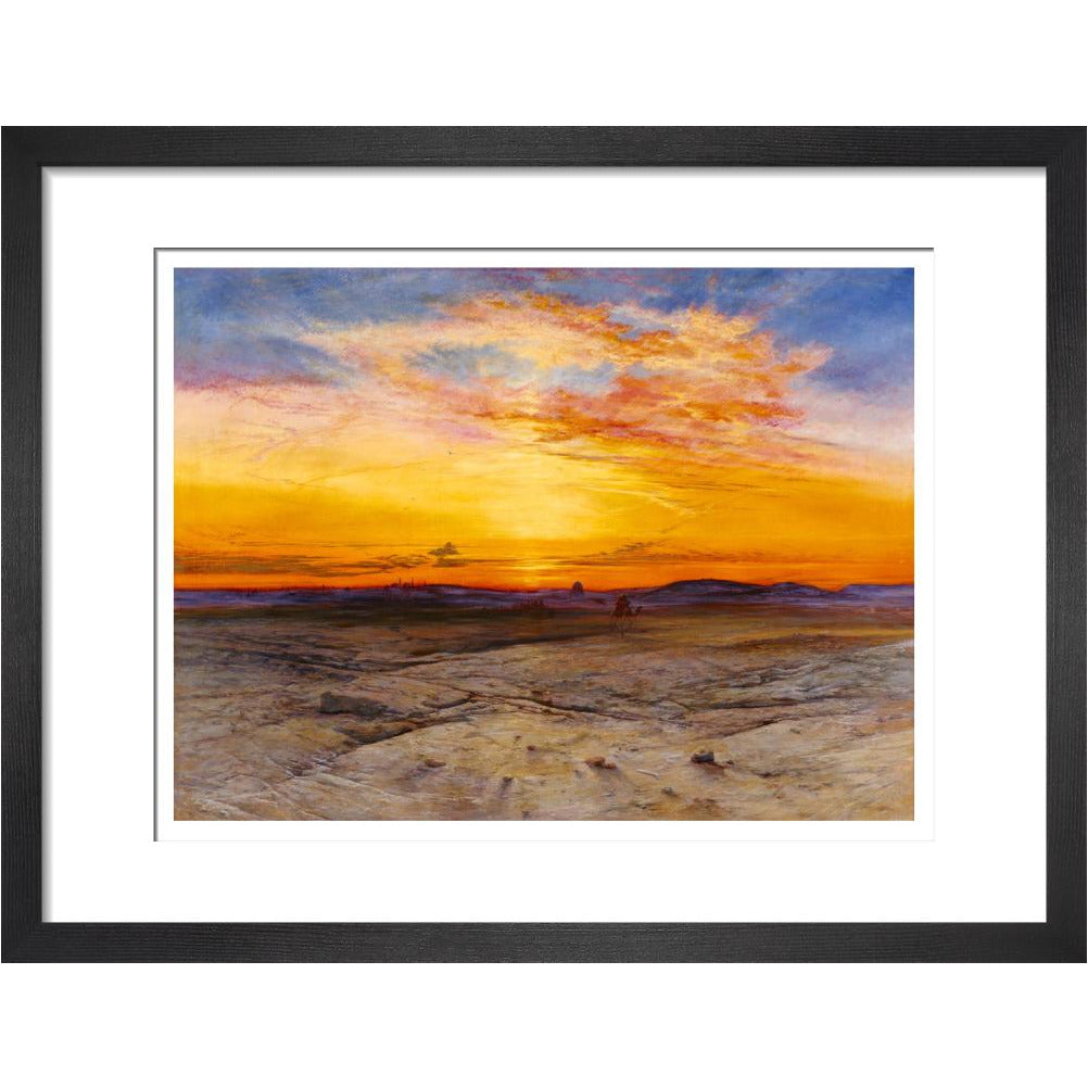 The Tombs of the Sultans near Cairo - Art print