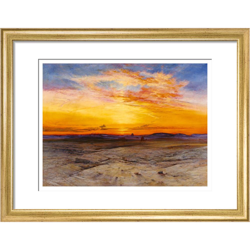 The Tombs of the Sultans near Cairo - Art print