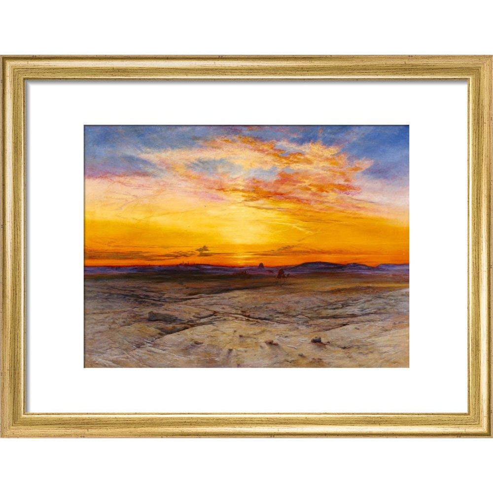 The Tombs of the Sultans near Cairo - Art print