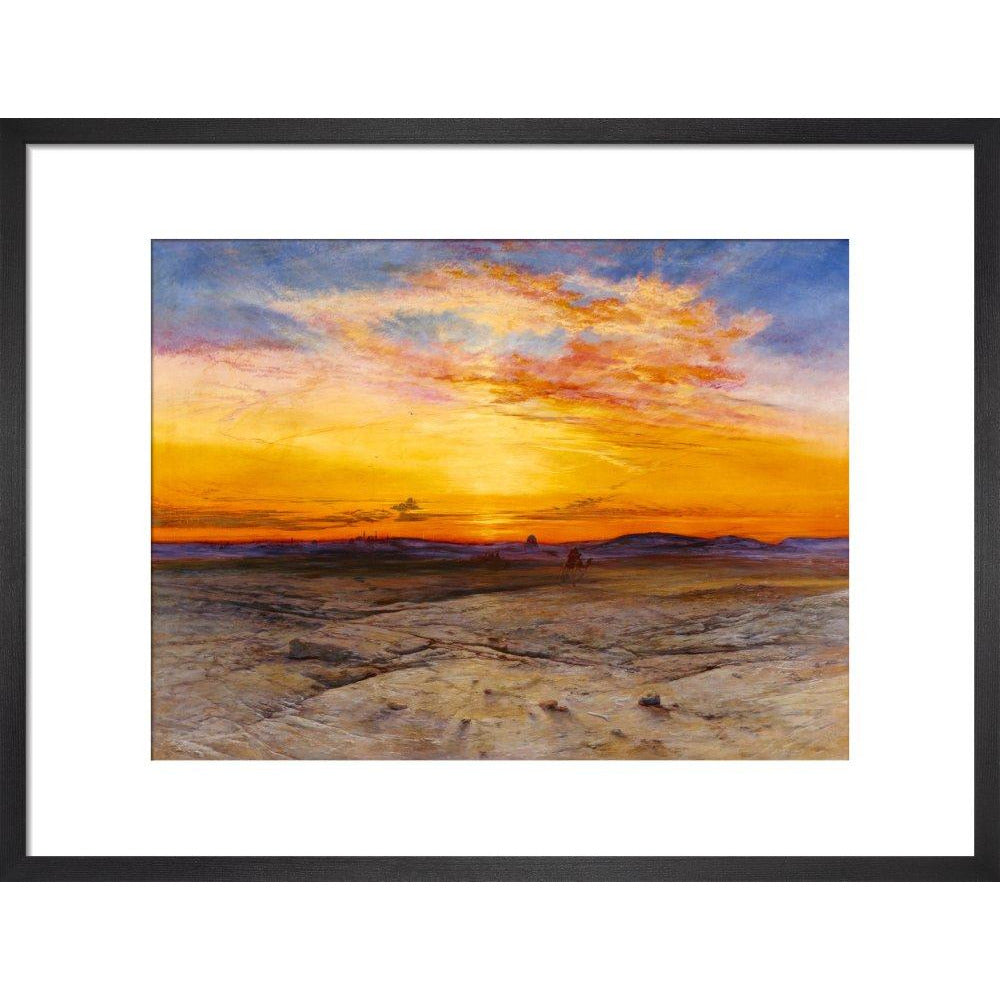 The Tombs of the Sultans near Cairo - Art print