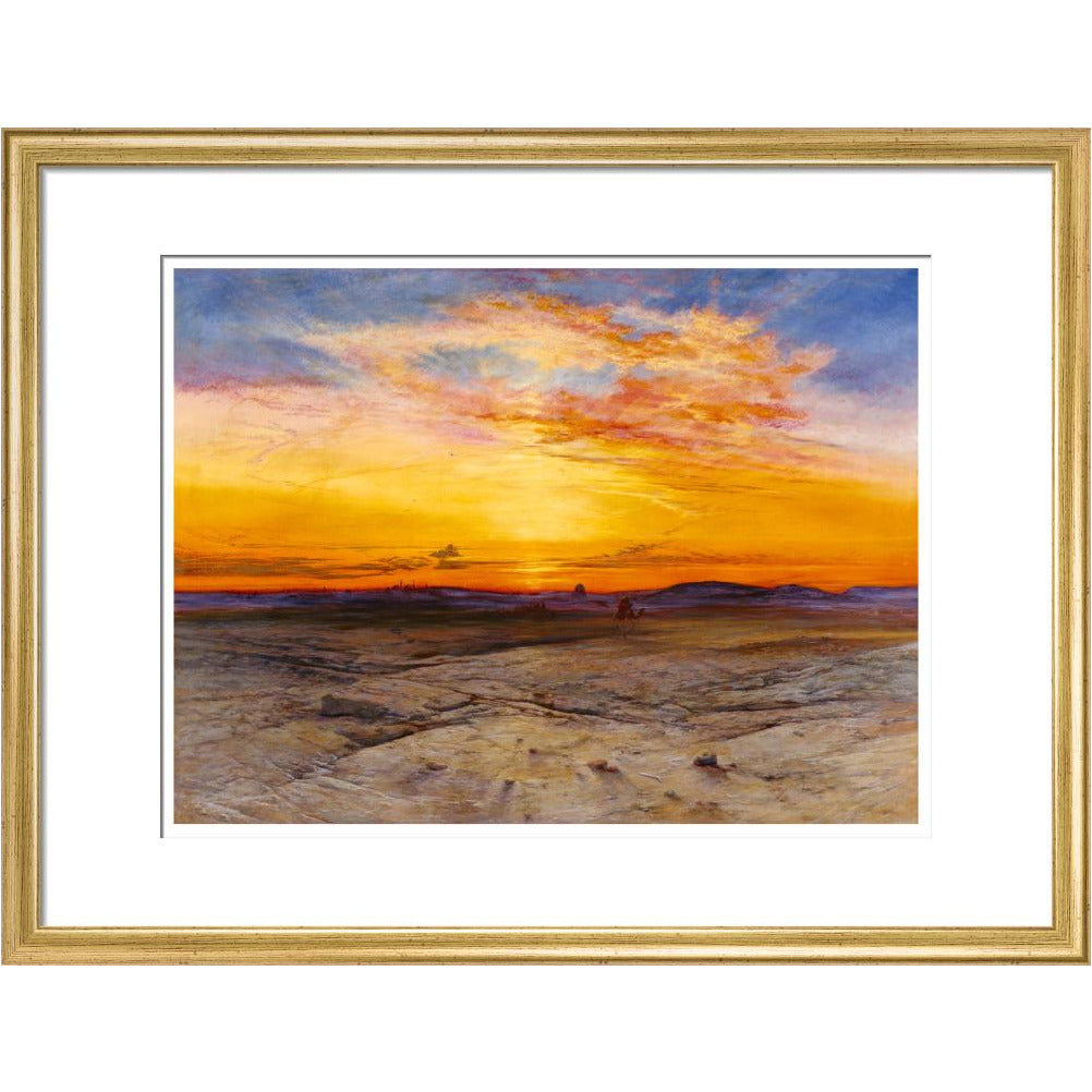 The Tombs of the Sultans near Cairo - Art print