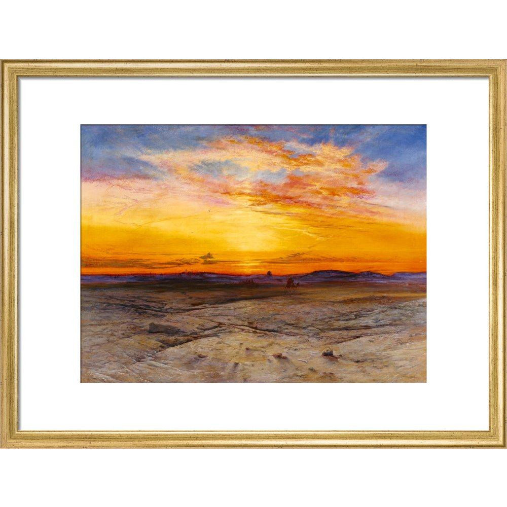 The Tombs of the Sultans near Cairo - Art print