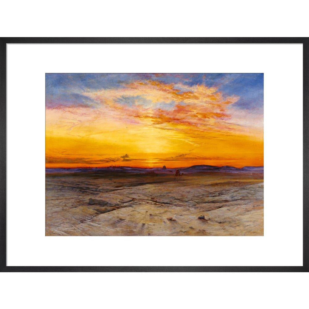 The Tombs of the Sultans near Cairo - Art print