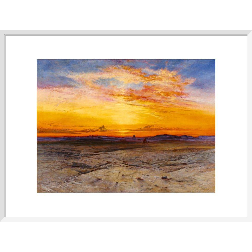 The Tombs of the Sultans near Cairo - Art print