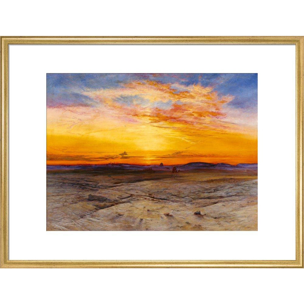 The Tombs of the Sultans near Cairo - Art print