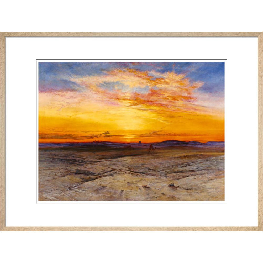 The Tombs of the Sultans near Cairo - Art print