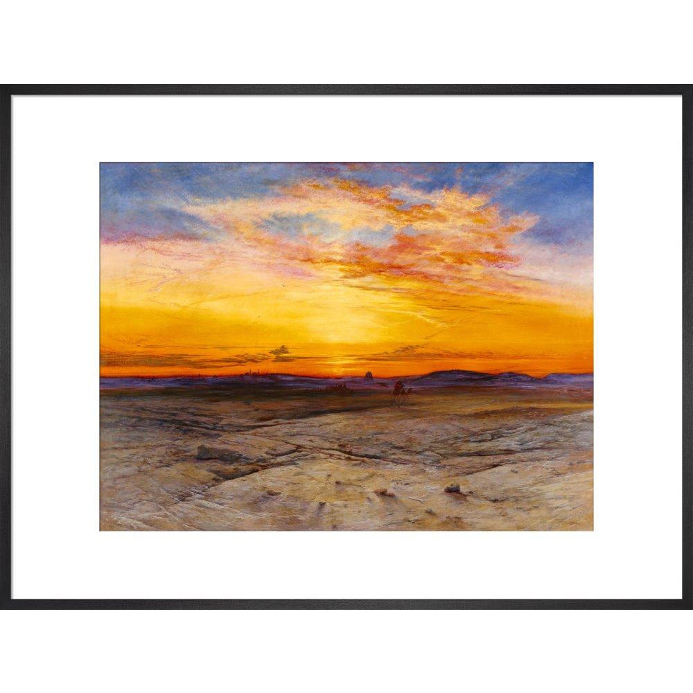 The Tombs of the Sultans near Cairo - Art print