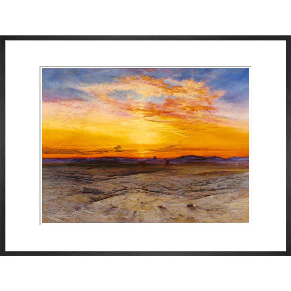 The Tombs of the Sultans near Cairo - Art print