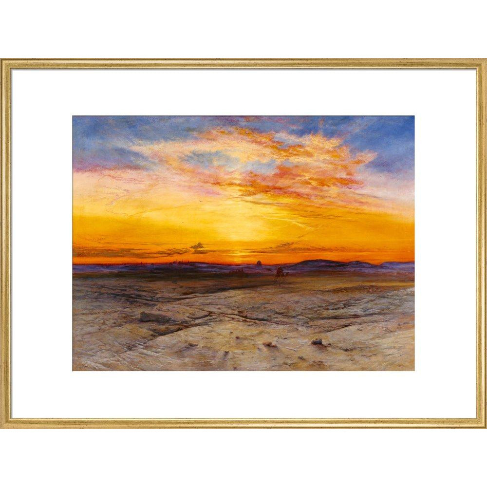 The Tombs of the Sultans near Cairo - Art print