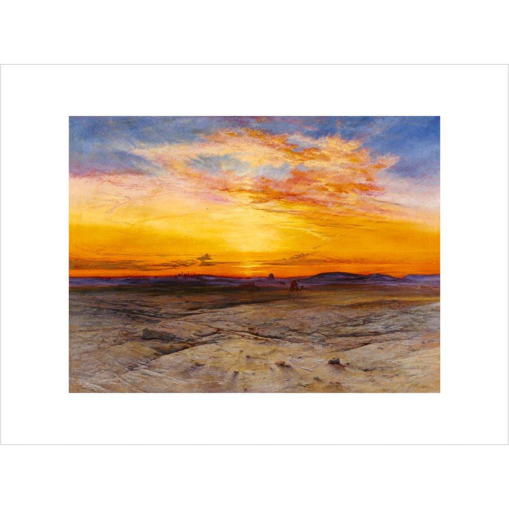 The Tombs of the Sultans near Cairo - Art print