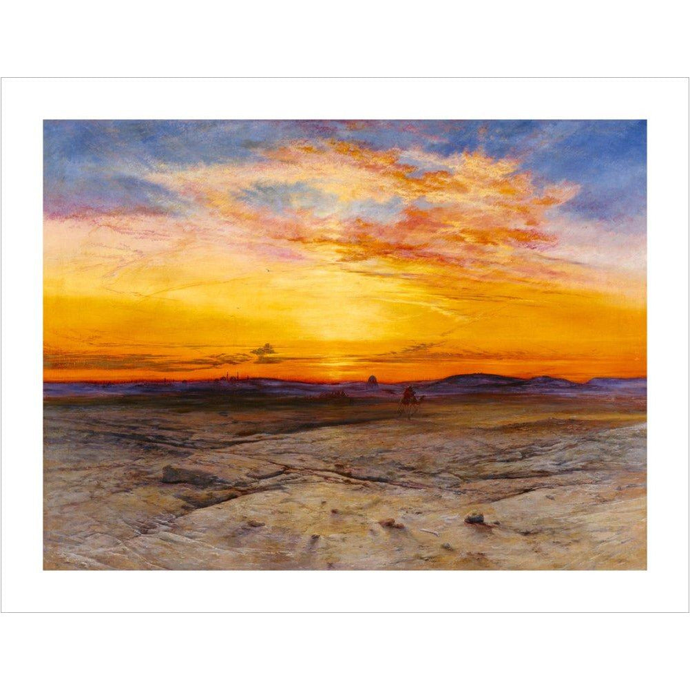 The Tombs of the Sultans near Cairo - Art print