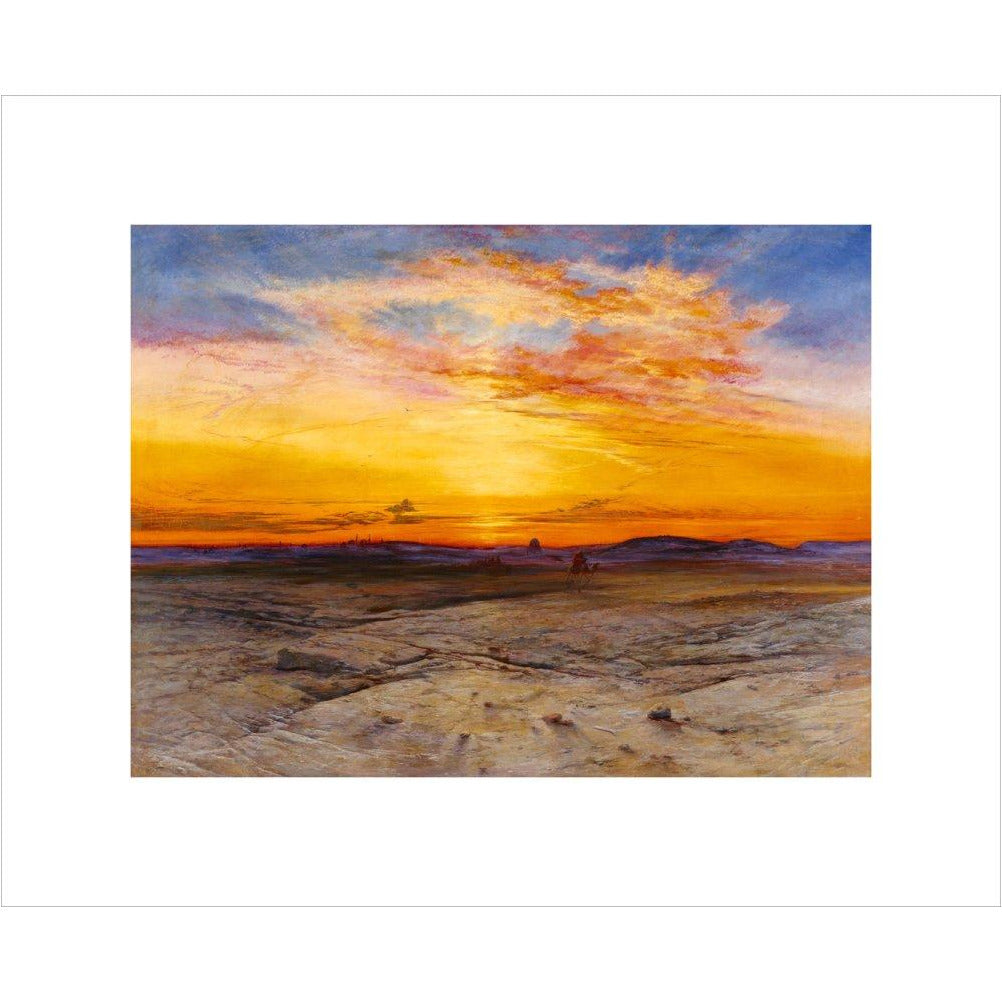 The Tombs of the Sultans near Cairo - Art print