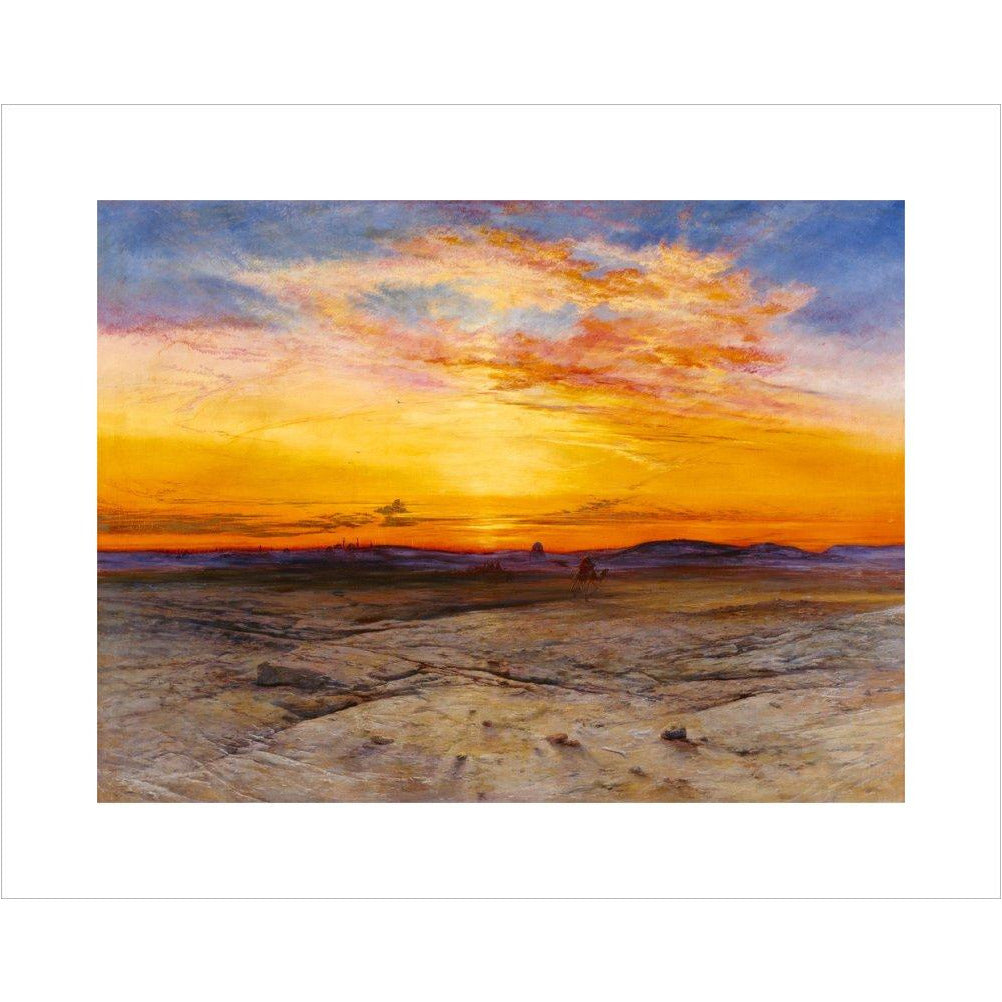 The Tombs of the Sultans near Cairo - Art print