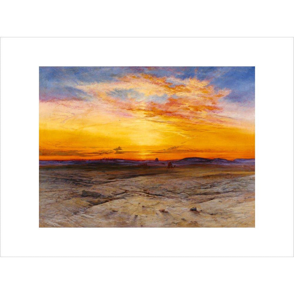 The Tombs of the Sultans near Cairo - Art print